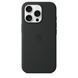 Чехол накладка Silicon Case с MagSafe Splash Screen для Apple iPhone 16 Pro Black (Черный)