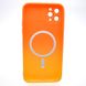 Чохол накладка з MagSafe Bright Case для Apple iPhone 11 Pro Max Orange-Yellow