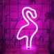 Нічний світильник (нічник) Neon Lamp Flamingo Pink (Фламінго)