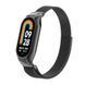 Ремешок для Xiaomi Mi Band 5/Mi Band 6/Mi Band 7 Milanese Design Black (Черный)