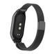 Ремешок для Xiaomi Mi Band 5/Mi Band 6/Mi Band 7 Milanese Design Black (Черный)