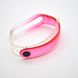 Ремешок для Xiaomi Mi Band 5/Mi Band 6/Mi Band 7 Neon Design Pink/Розовый