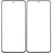 Стекло LCD Xiaomi Redmi Note 12 4G з ОСА Black Original
