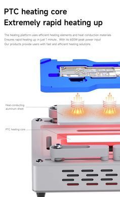 Набір форм для нижнього підігріву Mechanic Heat Kit X/XS/XSMax/11/11P/11PM