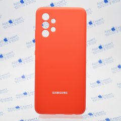 Чохол накладка Full Silicon Cover для Samsung A325 Galaxy A32 Red