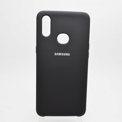 Чехол накладка Silicon Cover for Samsung A107 Galaxy A10s Black Copy