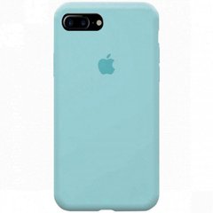 Чохол накладка Silicon Case Full Cover для iPhone 7 Plus/iPhone 8 Plus Turquoise