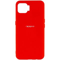 Чохол накладка Silicon Case Full Cover для Oppo A73 Red/Червоний