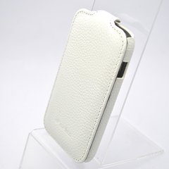Кожаный чехол флип Melkco Jacka leather case for Samsung S6802 Galaxy Ace DuoS White [SS6802LCJT1WELC]