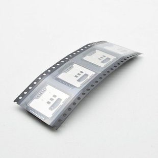 Коннектор SIM та MMC для телефона LG GD355/GM200 Original