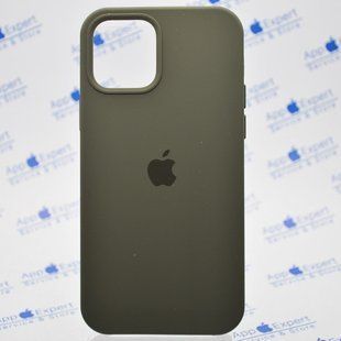 Чехол накладка Silicon Case для iPhone 12/12 Pro Brown