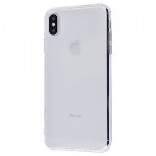 Ультратонкий силіконовий чохол Silicone Clear Case 2.0 mm (TPU) для iPhone X/Xs Прозорий