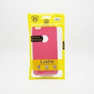 Чохол силікон Baseus Mate for iPhone 6G Plus/6S Plus Pink