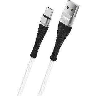 Кабель ANSTY ST-001 Type-C Nylon 3A 1M Білий