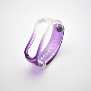 Ремешок для Xiaomi Mi Band 5/Mi Band 6/Mi Band 7 Original Design Neon Violet/Фиолетовый