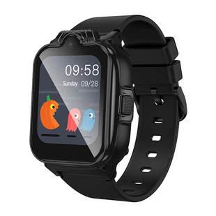 Детские смарт часы GPS Hoco Y104 4G Black (черные)