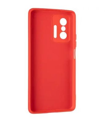 Чехол накладка Silicon Case Full Cover для Samsung A035 Galaxy A03 Red