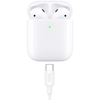 Навушники Безпровідні TWS (Bluetooth) Hoco Airpods 1 EW91 White