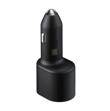 Автомобільний зарядний пристрій Samsung Super Fast Dual Car Charger (45W+15W) з кабелем Type-C to Type-C Black (EP-L5300XBEGWW)