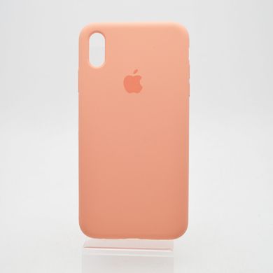 Чохол накладка Silicon Case Full Cover для iPhone Xs Max Begonia