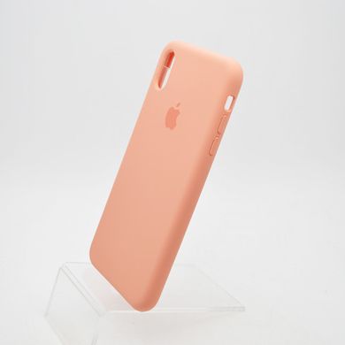 Чехол накладка Silicon Case Full Cover для iPhone Xs Max Begonia