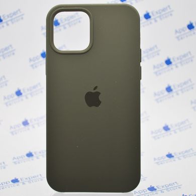 Чохол накладка Silicon Case для iPhone 12/12 Pro Brown
