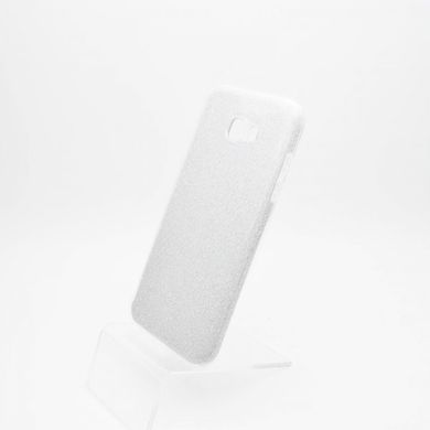 Чехол силиконовый с блестками TWINS для Samsung A720 Galaxy A7 (2017) Silver