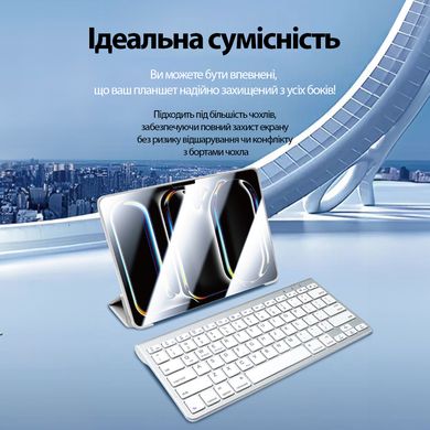 Защитное стекло с технологией автоматической поклейки Magic Box Strong Glass для Apple iPad 10.2'' 2019/2021/2022