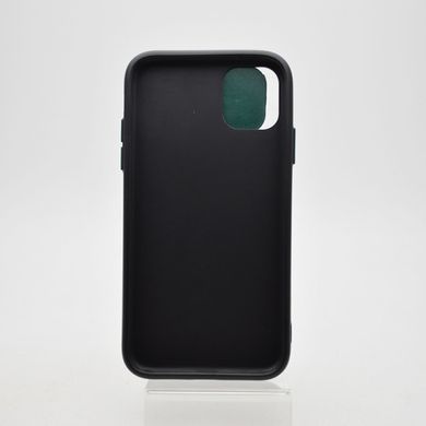 Чехол накладка TPU Camshield с крышкой на камеру для iPhone 11 6.1" Back/Dark Green