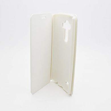 Чехол книжка СМА Original Flip Cover LG G4/H818 White