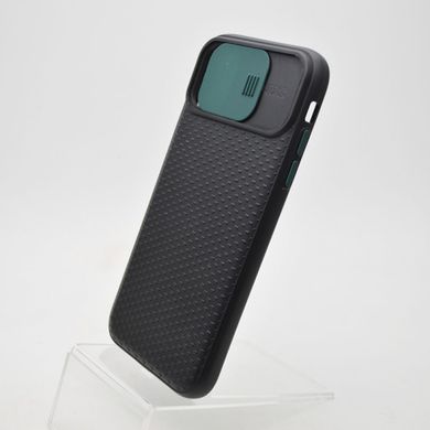 Чехол накладка TPU Camshield с крышкой на камеру для iPhone 11 6.1" Back/Dark Green