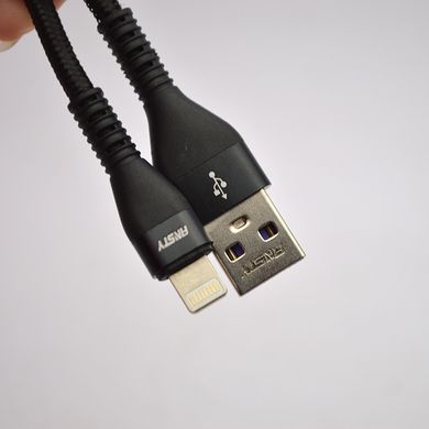 Кабель ANSTY ANS-88-I Nylon Lightning 3.1A 2M Black