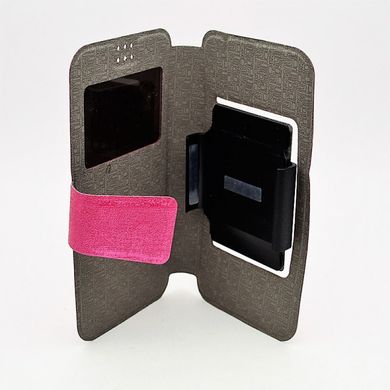 Чехол универсальный для телефона CMA Book Cover 5.0" дюймов Pink (M)