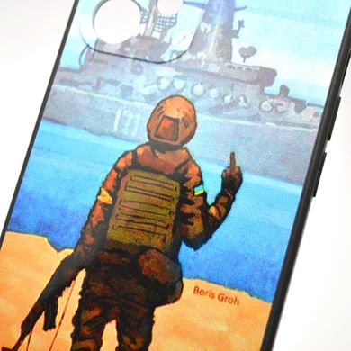 Чехол с патриотическим принтом TPU Print Ukrainian Brand для iPhone 12
