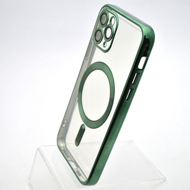 Чехол накладка с MagSafe Stylish Case для Apple iPhone 11 Pro Dark Green