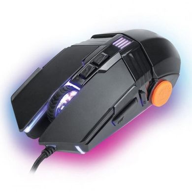 Мишка провідна з підсвіткою ігрова Ergo NL-780 Black