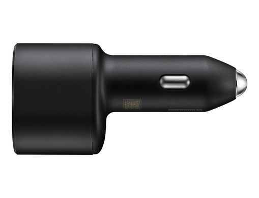 Автомобільний зарядний пристрій Samsung Super Fast Dual Car Charger (45W+15W) з кабелем Type-C to Type-C Black (EP-L5300XBEGWW)