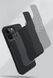 Чехол накладка с кольцом Metal Buttons with MagSafe Carbon Ring для Apple iPhone 16 Pro Max Black (Черный)