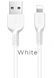 Кабель HOCO X13 Lightning 1m White