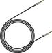 AUX Baseus M30 Yiven stereo cable (3.5mm-3.5mm) 1.5m Black-Silver CAM30-CS1, Чорний