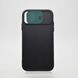 Чехол накладка TPU Camshield с крышкой на камеру для iPhone 11 6.1" Back/Dark Green