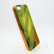 Чохол силикон "Ромб" для Apple iPhone 5/5S Green