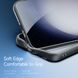 Прозрачный чехол накладка Dux Ducis Aimo Series TPU+PC для Samsung A55 Galaxy A556 Black (Черный)