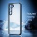 Прозрачный чехол накладка Dux Ducis Aimo Series TPU+PC для Samsung A55 Galaxy A556 Black (Черный)
