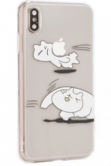 Чехол с принтом (животные) Viva Animal TPU Case iPhone 7/8 Design 8 (два коти)