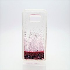 Чехол силиконовый с глиттером Glitter Water для Samsung G950 Galaxy S8 Pink