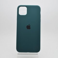 Чохол накладка Silicon Case Full Cover for Apple iPhone 11 Pro Max (Pine Green)
