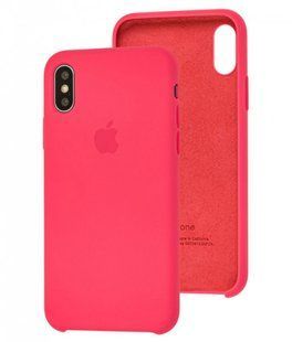 Чохол накладка Silicon Case для iPhone X / iPhone XS 5,8" Hibiscus Original