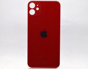 Задня кришка Apple iPhone 11 Red Original (з великим отвором під камеру)