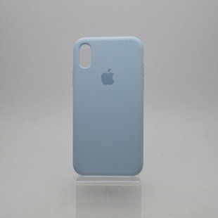 Чохол накладка Silicon Case для iPhone X / iPhone XS 5,8" Gently Blue Copy